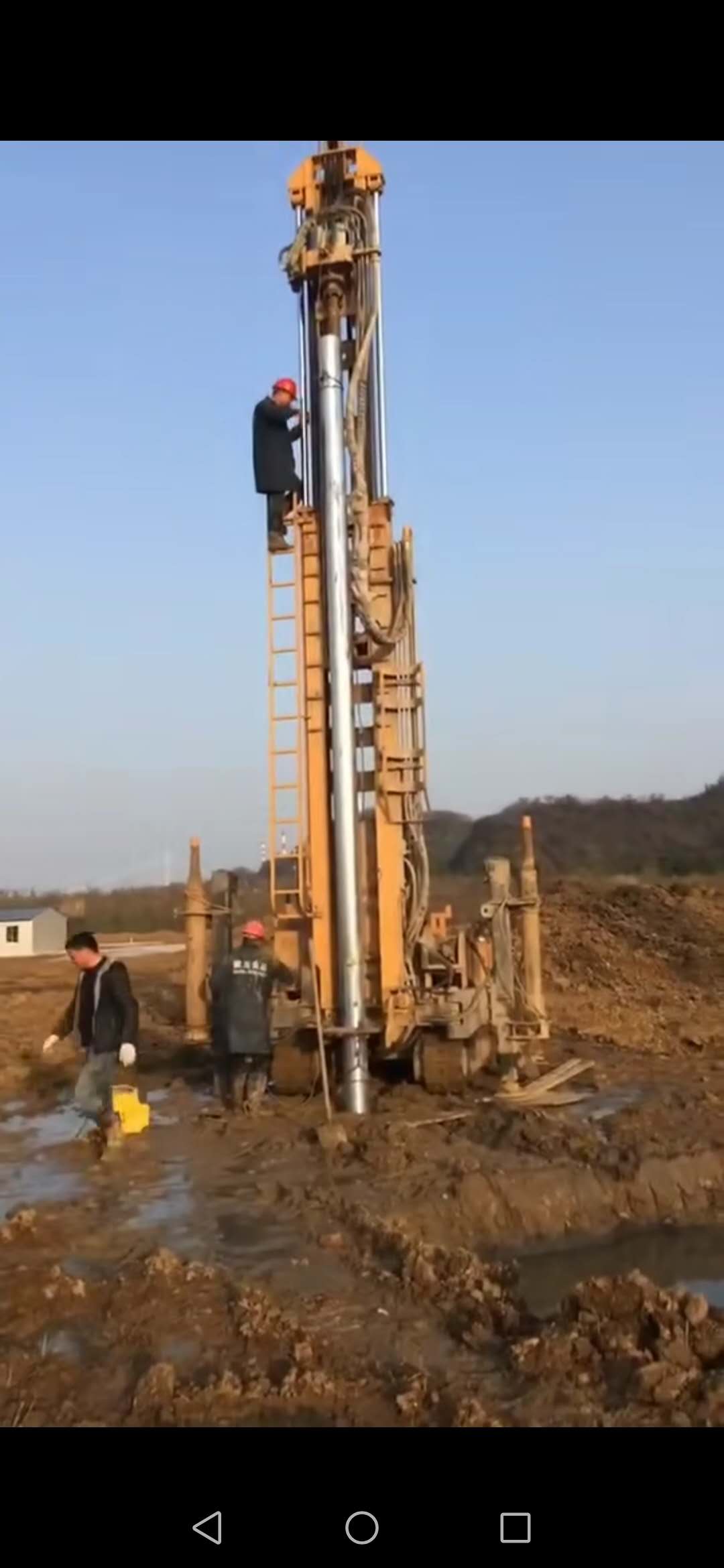 巖石井